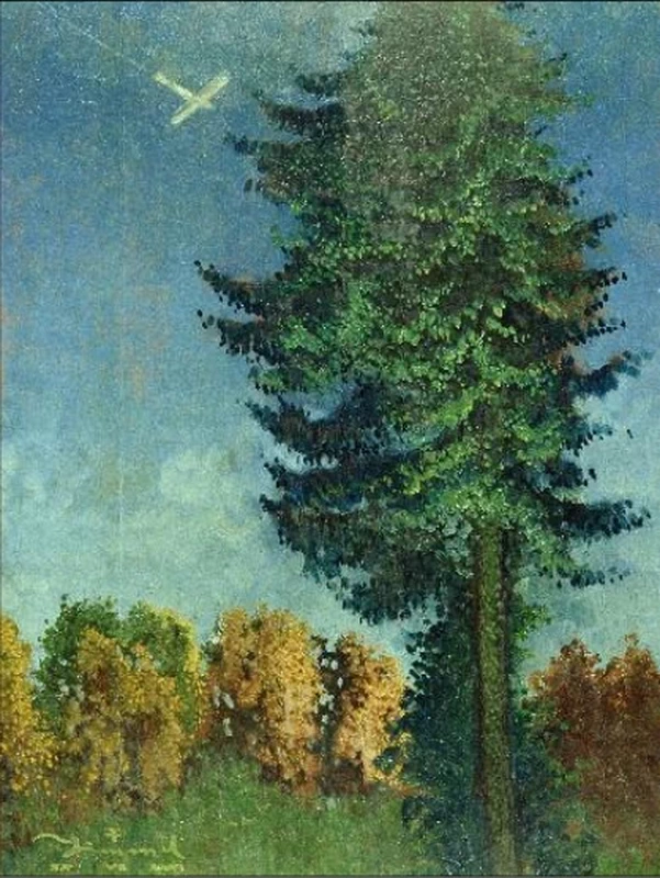 Pino con l’aeroplano, 1931